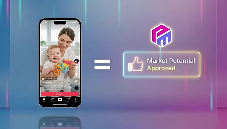 Baby products prepared for TikTok Shop product validation