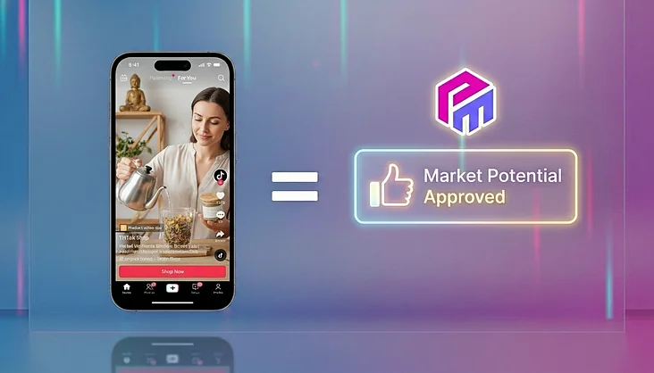 Wellness products prepared for TikTok Shop product validation